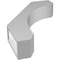 Ekena Millwork 3 1/2-in. W x 16-in. D x 24-in. H Legacy Architectural Grade PVC Knee Brace BRCP035X16X24LEC - alternate 4
